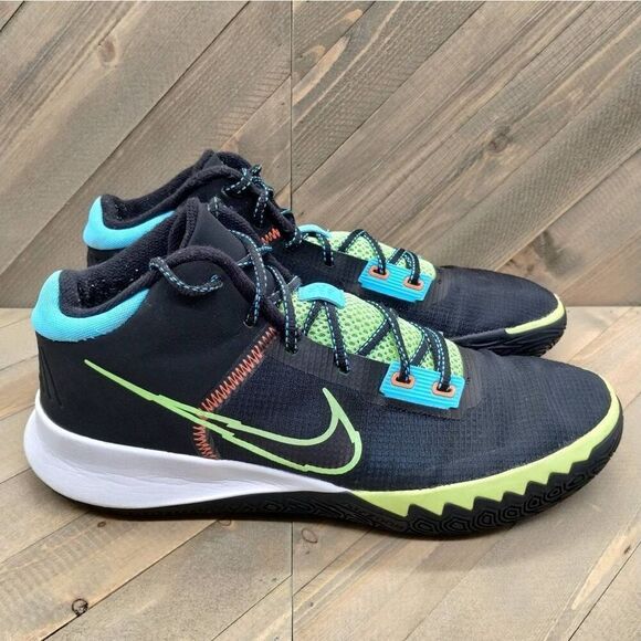 Nike Kyrie Flytrap 4 Black Lime‎ Glow Basketball Sneakers Mens Size 12 Shoes